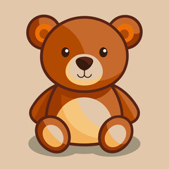 A teddy bear toy in standing pose