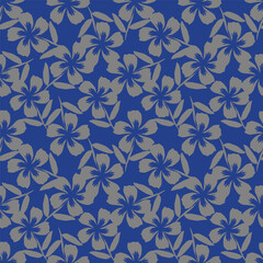 Ditsy Flowers Seamless Pattern. Fashionable print for textiles, wallpaper and packaging.
