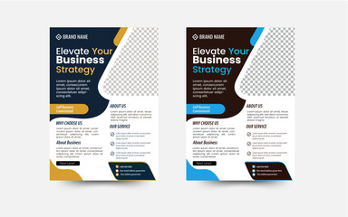 Business Flyer Template, perfect for any personal or corporate use. It’s ideal for any company project.	