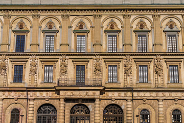 Swedish Parliament building on Helgeandsholmen island in Stockholm