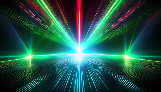 light laser show background beam party stage concert effect spotlight abstract ray blue music event club futuristic night black red disco nightclub green bright color festival neon glow smoke dance