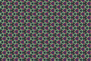 Oriental pattern for textiles, wallpaper, for use in graphics .