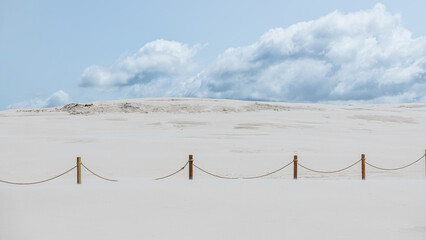 Łeba Słowiński National Park Dunes
 Spit between the Baltic Sea and the lake - Moving dunes