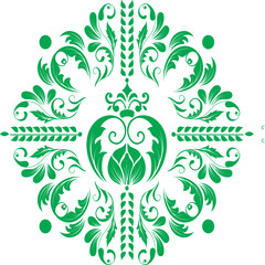 abstract floral ornament