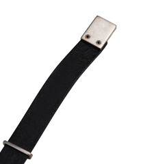Image of a belt for fashion on transparent background
