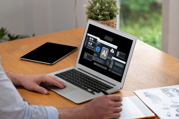 Generative AI virtual assistant tools for prompt engineer and user for ease of engage artificial...