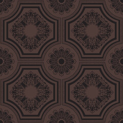 seamless damask pattern