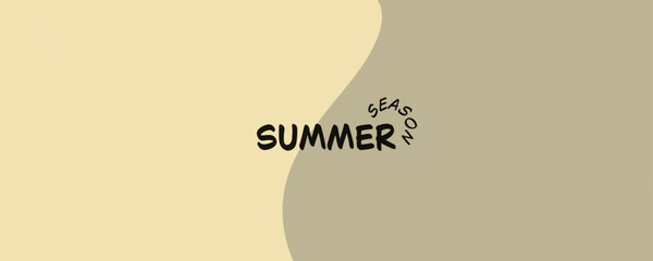Gold curves and the waves of the sea range from soft to dark vector background flat design style illustration.