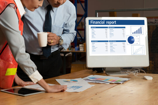 Business data dashboard provide business intelligence analytic for marketing strategy planning snugly with big data set to analyze customer demands and foreseeing business future - Powered by Adobe