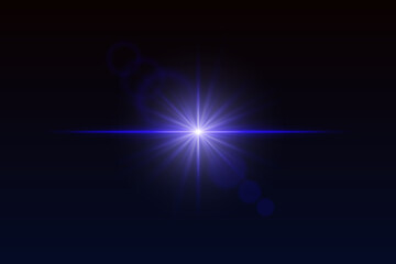 Soft light burst with glow beams and subtle flare rings. Central shine effect for magical visual scenes or transitions.