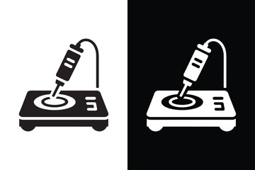 Electrocautery icon vector on White Background ,Vector Art Illustration on white background.