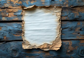 Aged Paper Mockup Rustic Texture Background