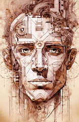 face of man