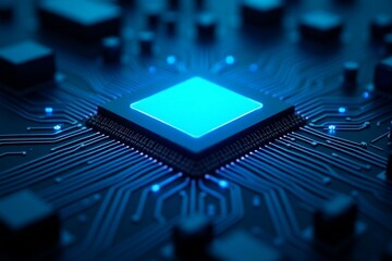 Central Computer Processors CPU concept - 3d rendering



