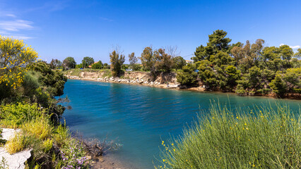 At the canal of Nea Potidea – nature between two worlds