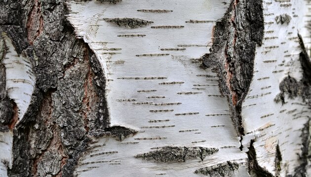 birch tree bark as a natural textured background