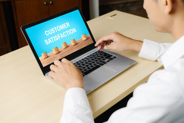 Customer satisfaction and evaluation analysis on modish software computer for marketing strategy...