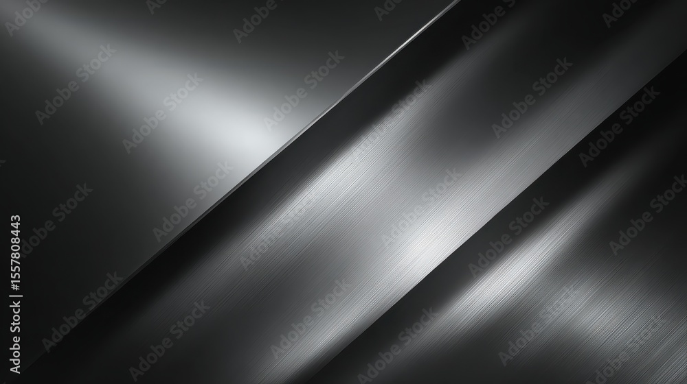 Poster abstract black and silver are light gray with white the gradient is the surface with templates metal