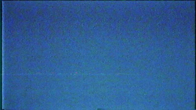 Bad Pixel Blue Screen Noise When Broadcasting Animation on VHS