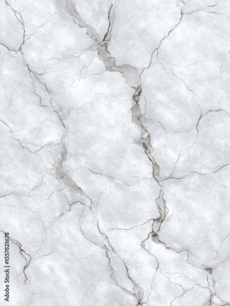 Poster elegant white marble texture. a high-resolution image of a pristine white marble with subtle veins, 
