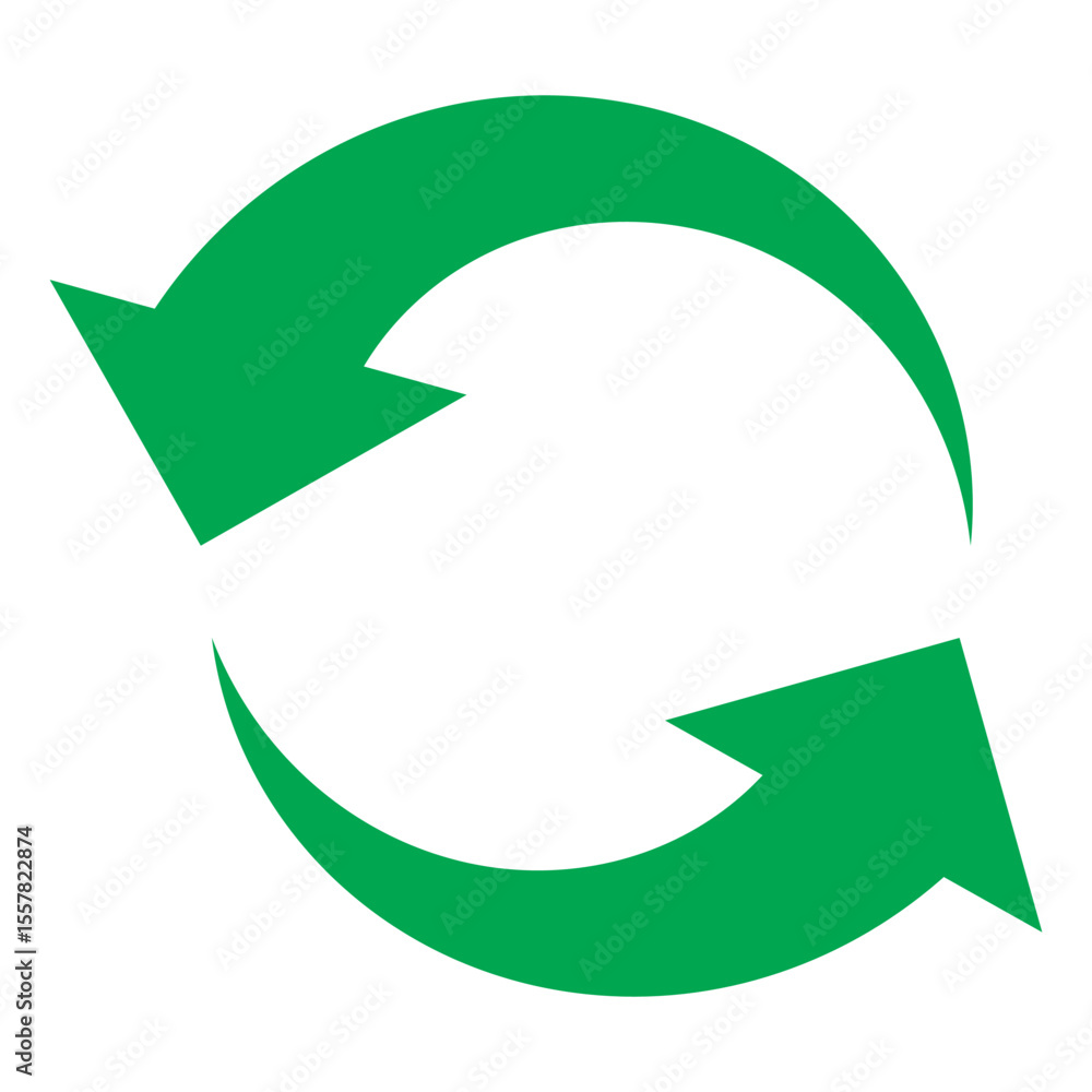 Fototapete circle arrow icon set. blue circular arrow icon, refresh, reload arrow icon symbol sign. blue reload