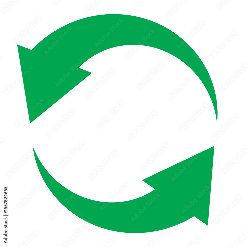 Fototapete Circle arrow icon set. circular arrow icon, refresh, reload, rotation arrow icon symbol sign. Black recycle vector icon symbol. Vector illustration.