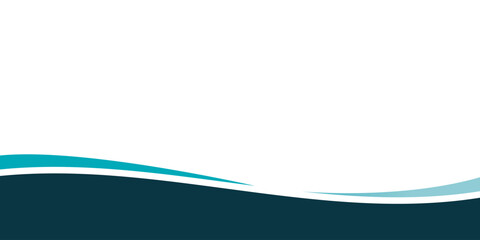 Abstract wave footers background illustration