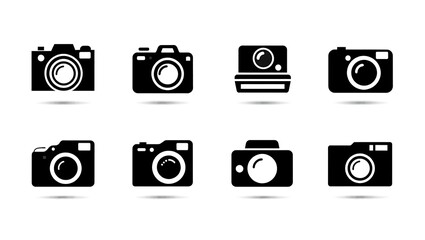 Business icons set for web design including technology finance communication and media symbols
