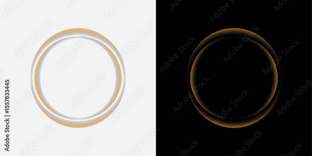 Poster png flash particle vortex with glowing spiral ring and swirling light twist in circular magic backgr