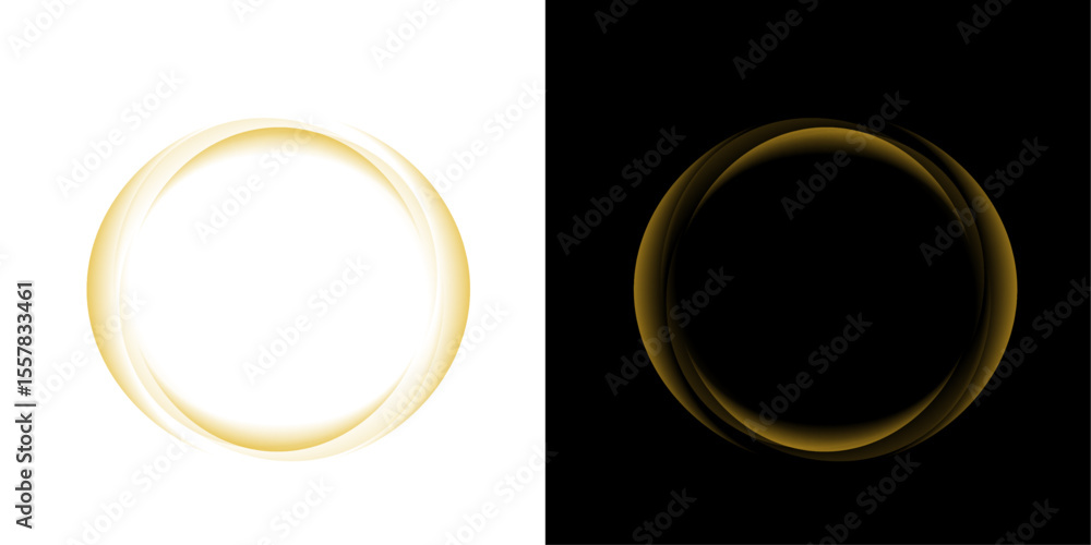 Poster png flash particle vortex with glowing spiral ring and swirling light twist in circular magic backgr