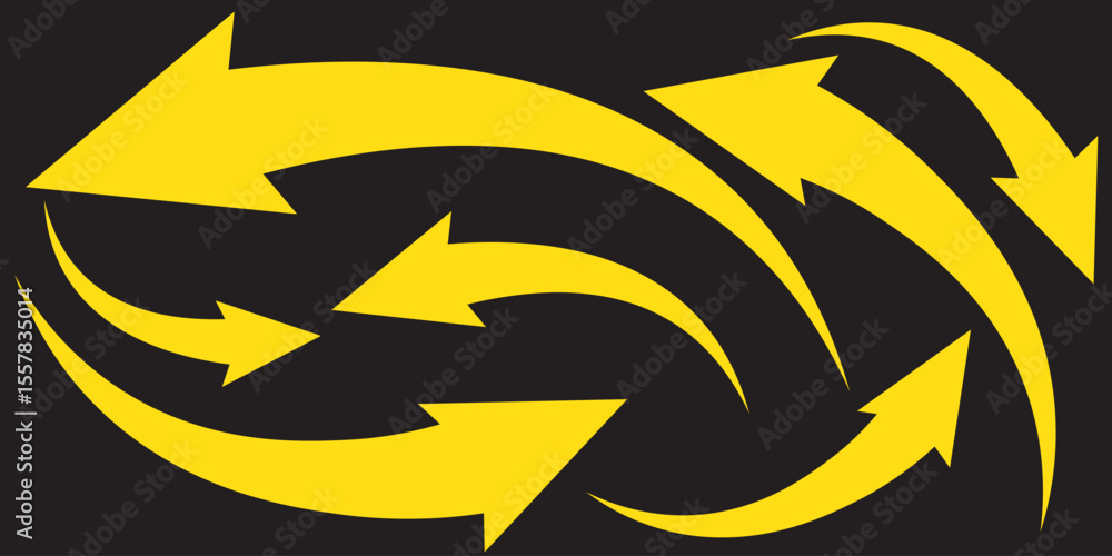 Poster arrow icon set, arrow icon vector . black long up arrow icon vector . arrow pointing upward.