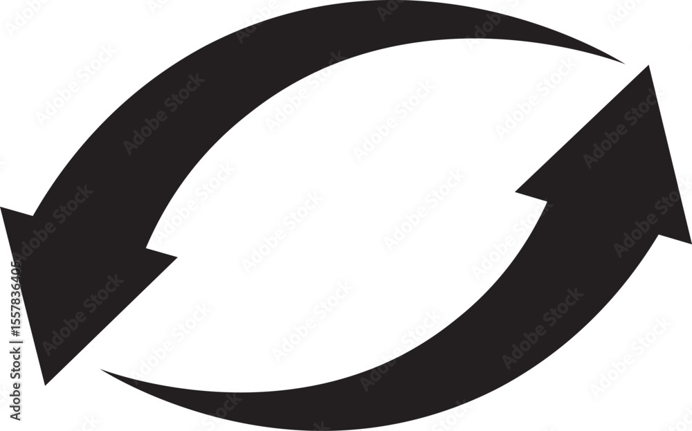 Aufkleber set long black curve arrow icon. black curve arrow icon set isolated on white background. curved arr