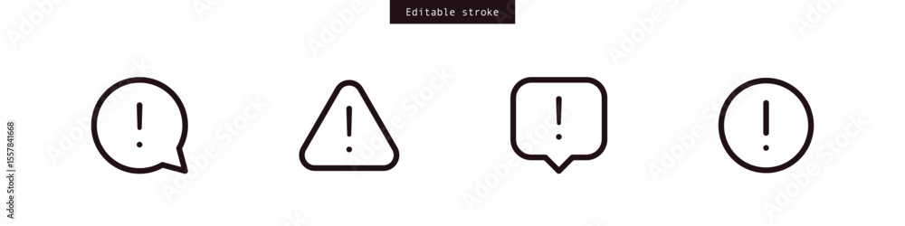 Poster attention caution signs. warning symbols icon set. danger and warning sign. exclamation mark signs. 