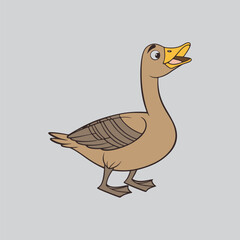 Wild Goose Clipart Image
