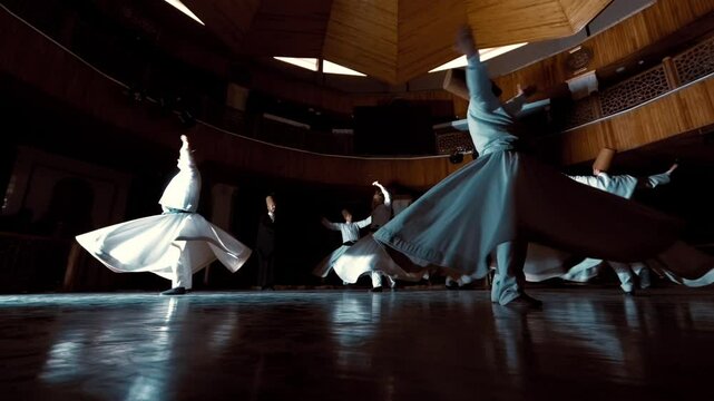 Traditional Mevlevi Sufi Dance Performance