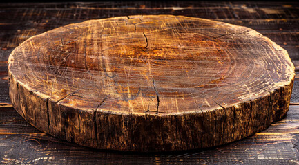 old wooden barrel