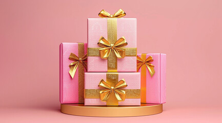gift box with ribbon
