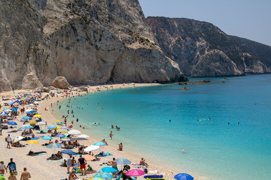 Egremni Beach: Turquoise Paradise Under Towering Cliffs