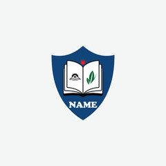 3556 educational logo school college university learning institute book academy organization