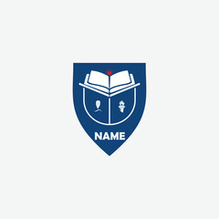 3639 educational logo school college university learning institute book academy organization [Converted]