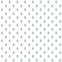 seamless pattern with trees