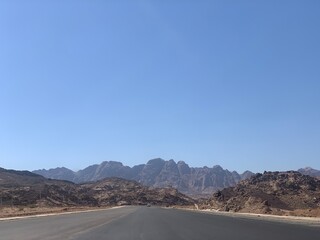road in the desert
