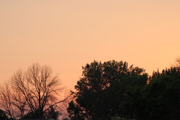 Obraz premium sunset sky