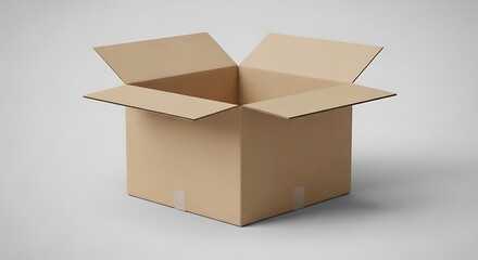 Empty Cardboard Box Packaging, Shipping, and Storage Solution