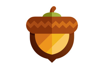 Cute Acorn Clipart Perfect for Thanksgiving Day Design Themes