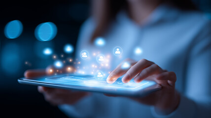  Tablet Social Connections
