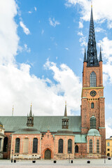 Iconic Riddarholmen Church in Stockholm