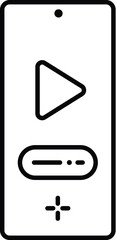 Influencer Vlog icon vector illustration. Contains such icon as Micro influencer, Social media, Selfie, Live, Creator and more. Expanded Stroke