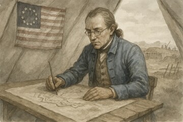 Quiet Cartographer Sketches British Lines