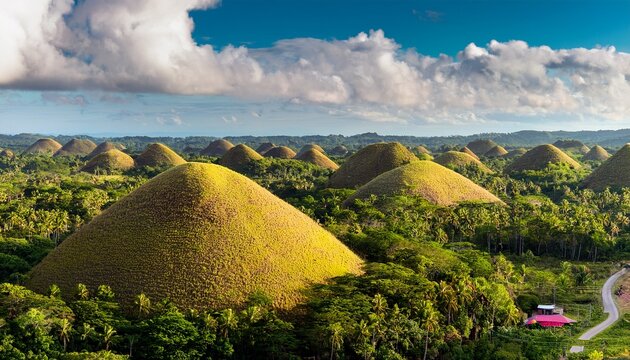 chocolate hills in bohol